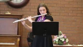 Sicilienne by Gabriel Fauré flute performance [upl. by Atipul]