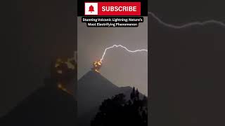 Stunning Volcanic Lightning Nature’s Most Electrifying Phenomenon volcano lightning views [upl. by Daniella]