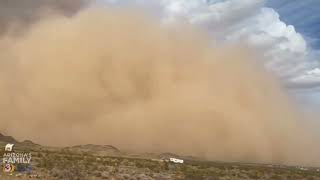 A massive wall of dust hit northwestern Arizona [upl. by Orianna264]