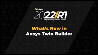 Ansys Twin Builder 2022 R1  Transform Your Operations with SimulationBased Digital Twin Software [upl. by Reham]