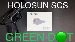 HOLOSUN SCS for the SampW CARRY COMP [upl. by Atteynod]