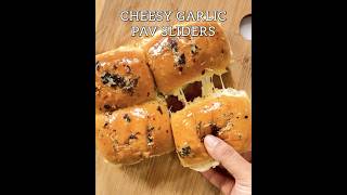 Cheesy garlic pav sliders 🍔 youtubeshorts daily food [upl. by Laureen]