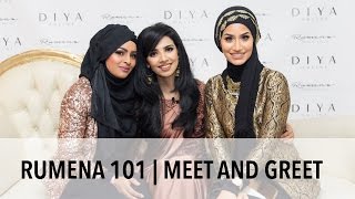 RUMENA 101 MEETampGREET  KAJOL MUA GLITZ AND GLAM EVENT [upl. by Lilybelle]