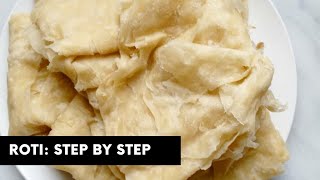 Guyanese Roti Softest Roti  Tips and Tricks [upl. by Aikem603]