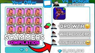 😱 INSANE COMPILATION I SCAMMED A SCAMMER 🤣🤑 Toilet Tower Defense [upl. by Ennazus]