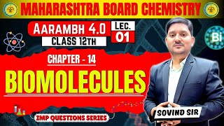 Biomolecules L1  Chapter 13  Aarambh 40  Chapter 14  Sovind Sir  Class 12  AAC viralvideo [upl. by Hummel249]