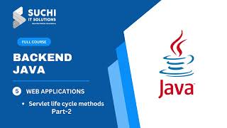 5 Servlet life cycle methods amp Its example application Part 2  Java Full Course  suchiit [upl. by Caryn]