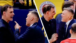 Coaches Bartzokas amp Saras Get HEATED After The Game [upl. by Judsen]