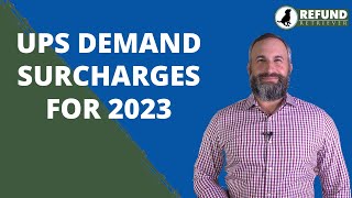 UPS Demand Surcharges for 2023 [upl. by Aicened]