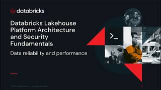 Intro to Databricks Lakehouse Platform Architecture and Security [upl. by Wing636]