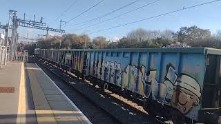 here is a Freightliner class 66616 with a 1 tone to Appleford from Tytherington [upl. by Aprilette494]