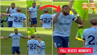 🤯🤯 Ivan Toney vs Nathan Collins heated clash at Brentford vs Aston Villa 33  Toney vs Nathan [upl. by Lura313]