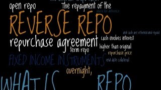 REPO AND REVERSE REPO WITH EXAMPLE  REPURCHASE AGREEMENT [upl. by Ailugram]