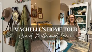 Machelle’s Home Tour  Grand Millennial Decor [upl. by Greenebaum]