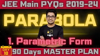 PARABOLA  Terminology amp Parametric Coordinates  XI JEE Main PYQs [upl. by Hyps]