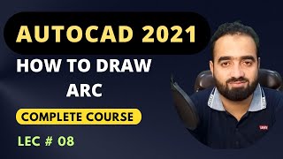 Autocad Tutorial For Civil Engineers  How to Draw Arc In Autocad  Arc Command In Autocad [upl. by Aeslahc]