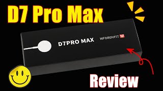 D7 PRO MAX Smart Watch 45 Seconds Quick Unboxing amp Review [upl. by Katharine]