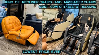 Buy comfortable and useful Recliner Chair and Massage chair at unbeatable price Most trending Chairs [upl. by Bevers61]