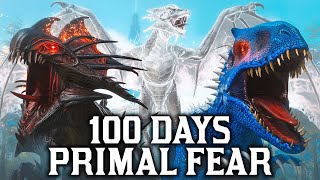 I Spent 100 Days in Primal Fear Ark Heres What Happened [upl. by Ethelind]