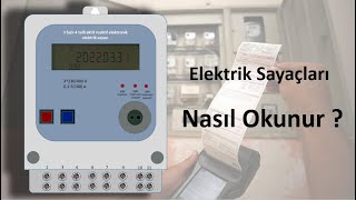 Sayaç Okuma Hakkında Bilmeniz Gereken Her Şey Elektrik [upl. by Philippine]