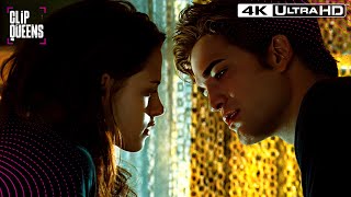 Edward amp Bellas First Kiss  Twilight 4K Ultra HD [upl. by Ellynad]