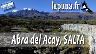 Abra del Acay  Salta  Argentine [upl. by Eerolam]