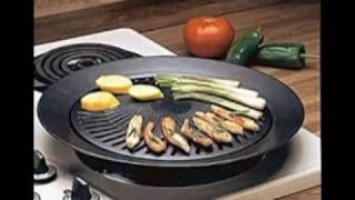 Chefmaster KTGR5 13Inch Smokeless Stovetop Barbecue Grill [upl. by Ised]