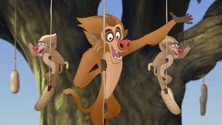 Lion Guard The Traveling Baboon Show Song  HD Clip [upl. by Grethel]