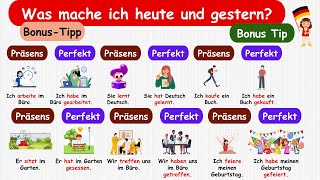 Master German Tenses FAST Present and Perfect for Beginners [upl. by Channing]