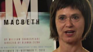 Director Blanka Zizka discusses MACBETH [upl. by Nodla255]