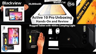 New Tablet 2024 Blackview Active 10 Pro Unboxing HandsOn amp Ultimate Review [upl. by Kone]