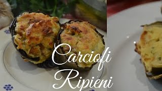 CARCIOFI RIPIENI AL VAROMA BIMBY [upl. by Yenaled]