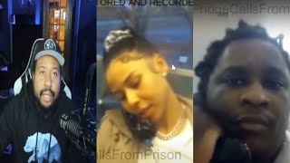 Diamond Class DJ Akademiks reacts to Leaked Jail Call between Young Thug amp Mariah the scientist [upl. by Jeunesse293]