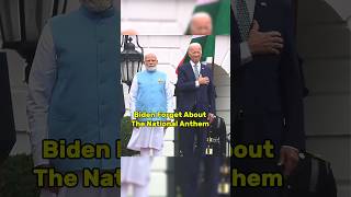 Great leaders always respect the national anthem shorts putin modi biden [upl. by Ajak]