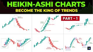 Heikin Ashi Charts 🔥 quotLearn to Ride massive TRENDSquot without emotions  Part  1 [upl. by Aivul]