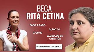 Beca Rita Cetina  INFORMACIÓN OFICIAL [upl. by Dell117]