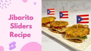 Jibarito de Puerto Rico  Plantain Sandwich Recipe jibarito puertoricanfood [upl. by Kiley]