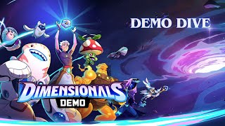 Dimensionals  Demo Dive  Cartoon Space Heroes [upl. by Gaulin189]