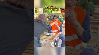 Woman Snatched Food From This Cleaner Mans Mouth [upl. by Ycul]