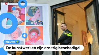 Beroemde kunstwerken gestolen bij kunstroof in Oisterwijk [upl. by Ferdinand759]