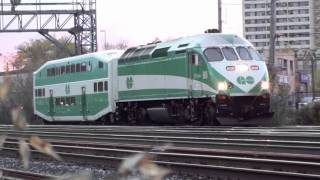 Railfanning The Canadian National Oakville Subdivision at Manchester Park part 33 10272010 [upl. by Washburn512]