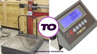 How to Convert Mechanical Scale To Electronic weighingscales katabazar calibration [upl. by Giannini890]