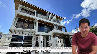 Luxury Home Overlooking Inside Splendido Tagaytay  HOUSE TOUR C89 [upl. by Eirrok]