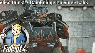 Fallout 4  Misc Quest Cambridge Polymer Labs PS4 [upl. by Hilly84]