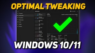 Change These SETTINGS to OPTIMIZE Windows 1011 for GAMING amp Performance  2023 [upl. by Yasmeen]