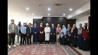 Diyanet İşleri Başkanı Erbaş Müslüman olan 19 Hollanda vatandaşını kabul etti [upl. by Misti]