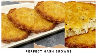 HASH BROWNS Recipe  Mcdonalds Super crispy Crunchy Breakfast [upl. by Adnohral]