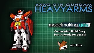 Commission Build Diary Gundam Heavyarms Master Grade pt 3 [upl. by Garibold]