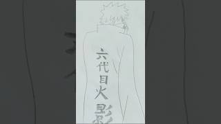 Kakashi Hokagepencil drawingshort video [upl. by Brittney996]