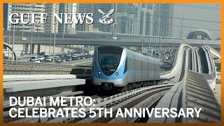 Dubai Metro celebrates 5th anniversary [upl. by Enyahs]